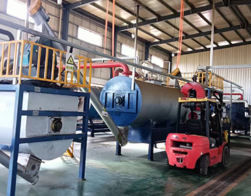 2025年6月10日廣東江門新材料公司導熱油鍋爐系統(tǒng)清洗工程